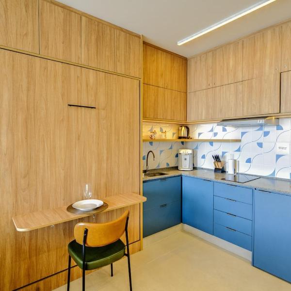 Bright Ocean View Studio Posto 5 Copacabana Beach - Foto 4