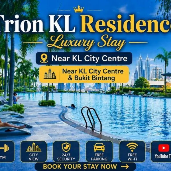 Viesnīca Trion KL Residence With Luxury Stay Kualalumpurā