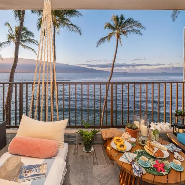 Spectacular luxury , modern oceanfront condo Maalaea-Kihei ,Maui, hotel di Wailuku