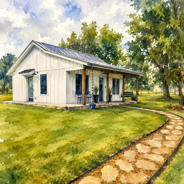 New Lux Cottage by Lake, King bed, Full Kit, Wi-Fi, hotel en Shawnee