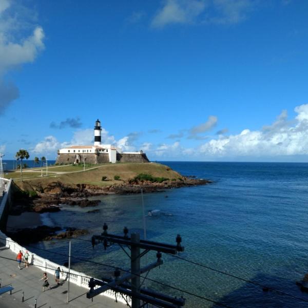 Farol da Barra a 200 metros