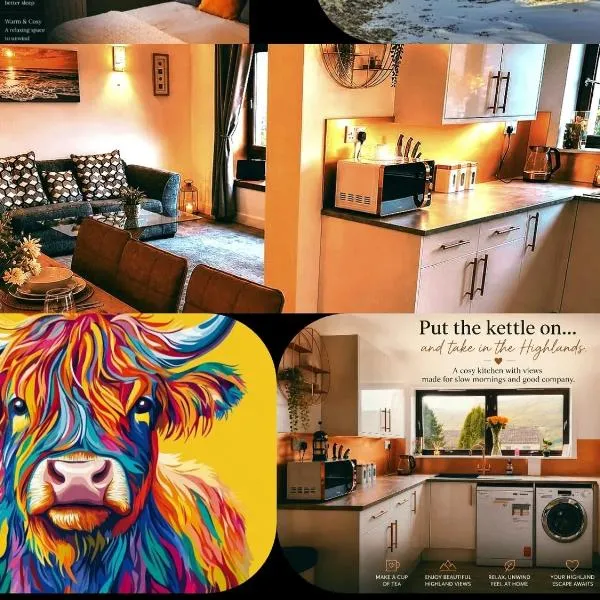 Premium Central Apartment, Near Fort William Town Centre, hotell i Fort William