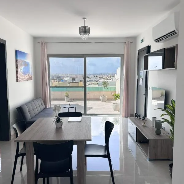 Cittadella Premium Penthouses, Huge Terrace With View, viešbutis Sent Džiulianse
