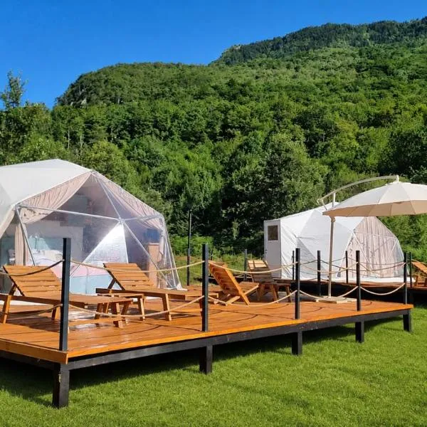 Sutjeska Glamping Domes、ティエンティシュテのホテル