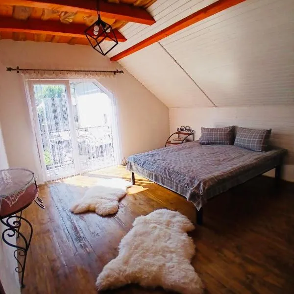 Хата в Карпатах, hotel in Yasinya
