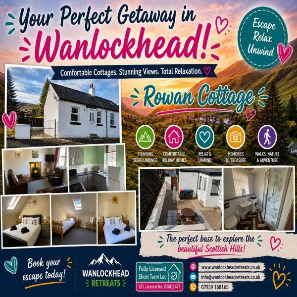 Rowan Cottage Wanlockhead Dumfries & Galloway, hotel u gradu 'Wanlockhead'
