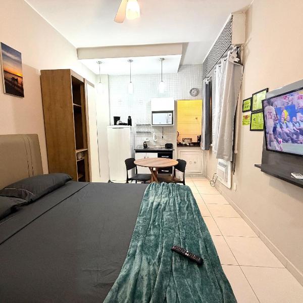 Studio para Casal 3 Minutos da Praia - NSC1032-401