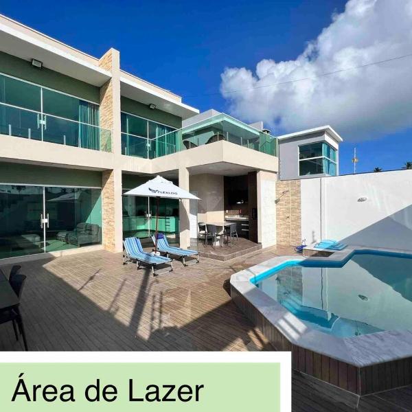 Casa Completa com Piscina em São Miguel dos Milagres-AL - 4 Suítes