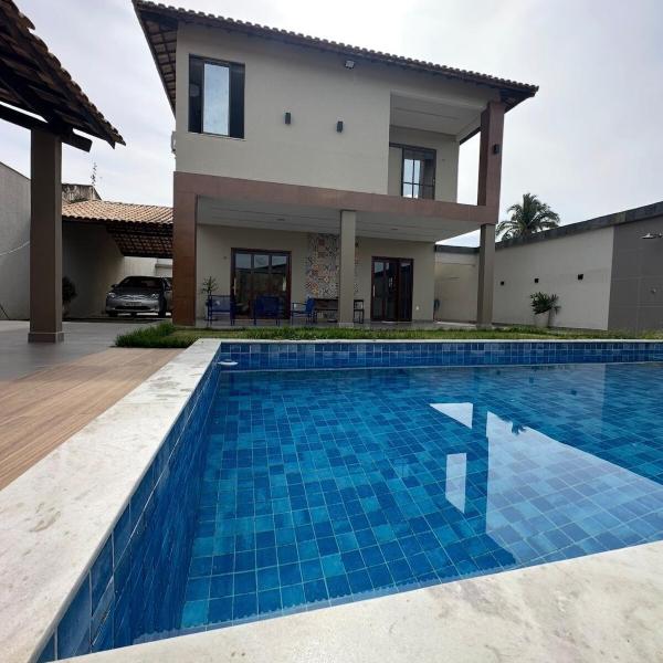 Casa Expocrato Pool and Barbecue Area - Lameiro