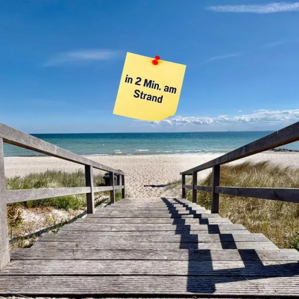 Wahlheimat Haffkrug, Strandnaher Ostseeurlaub, Terrasse, Tiefgarage und WLAN, hotel u gradu 'Scharbeutz'