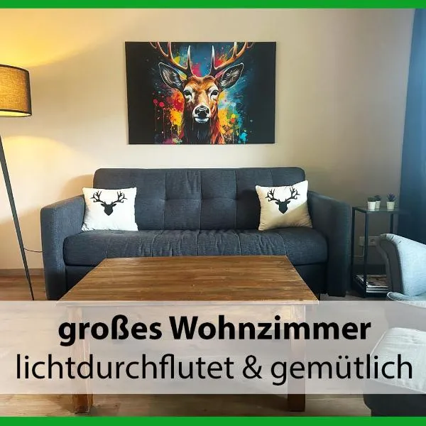 MARKs Ferienwohnung in Bad Sachsa - waldnah, hundefreundlich, ruhig! Ideal für Paare mit Hund, hotel u gradu 'Bad Sachsa'