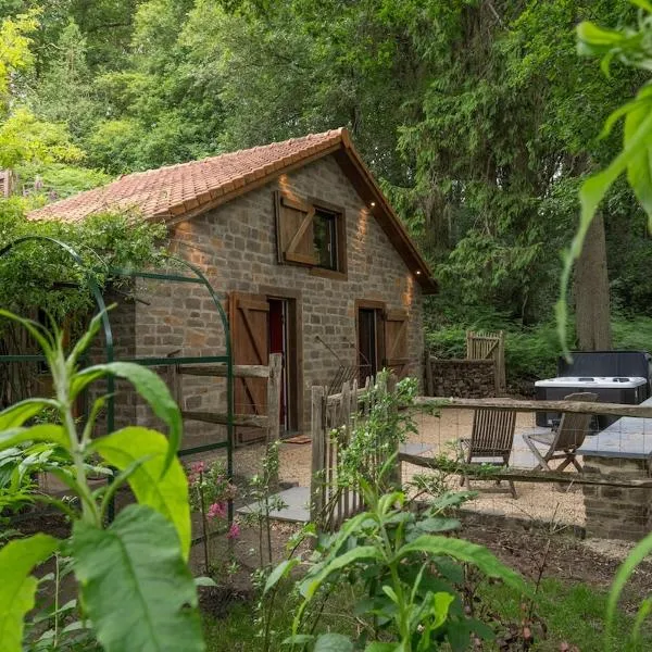 Vintage Barn with Jacuzzi in Nature, hotel em Sprimont