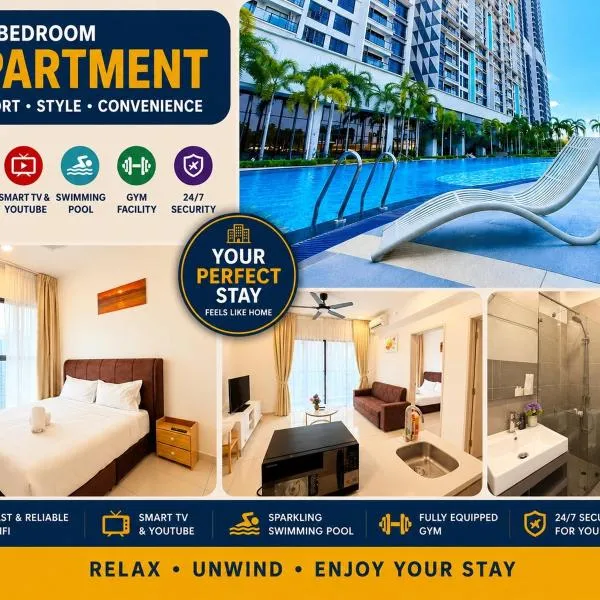 쿠알라룸푸르에 위치한 호텔 Trion KL Residence With Luxury Stay