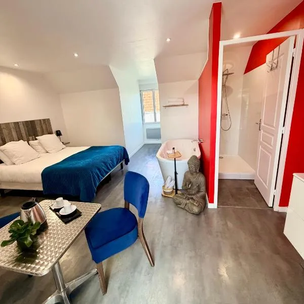 Aux Charmes - Suites spacieuses Cote d'Opale avec frigo & micro-ondes, hotel v mestu Isques