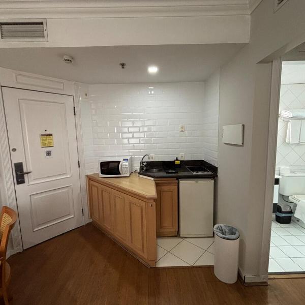 Hotel Pamplona Paulista Jardins cozinha garagem grátis ótima localização 1510 - Foto 3