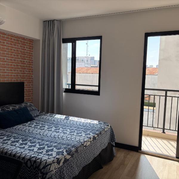 Studio Completo com Piscina e Academia a 100m metrô Luz
