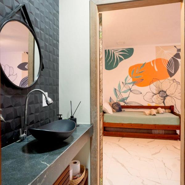 Casa Tartaruga cerca de la playa y centro con patio y parrila -- Hospedagem verde 4 - Foto 3