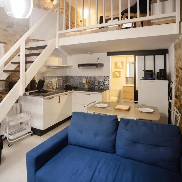 T1 duplex Le Juge Mage -wifi, hotel Villefranche-de-Rouergue-ben