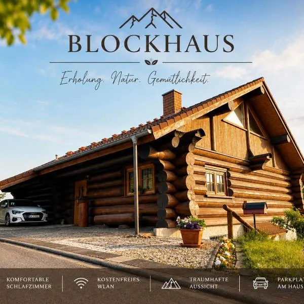 Traumhaftes Blockhaus am Rhein, khách sạn ở Kamp-Bornhofen