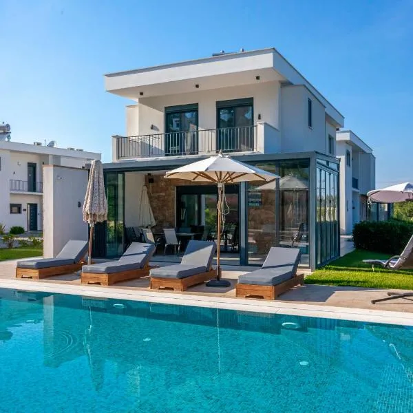 Alfie Luxury villa with private pool, hotel in Pefkochori