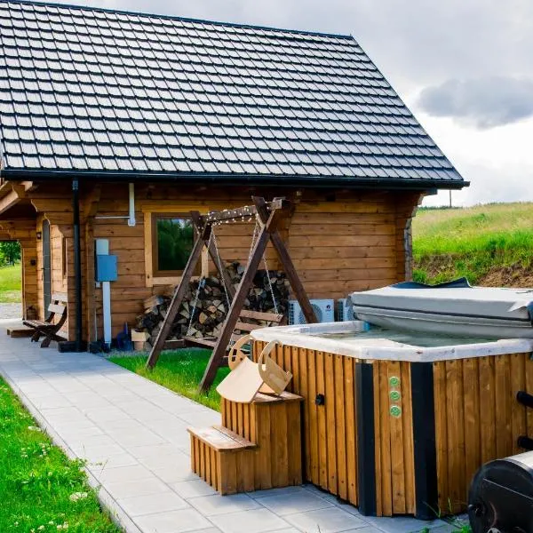 Noclegi Bieszczady, Domek na Bani 2, hótel í Łukowe
