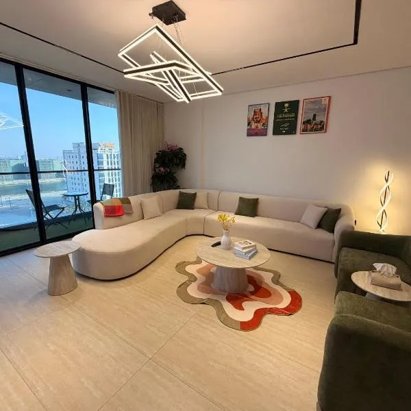 Seaside Serenity Khobar apartment - 9th floor -Self entry, hotel a Al Khobar