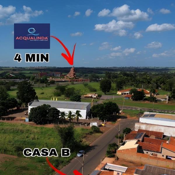 Casa aconchegante B , 4 minutos do thermas