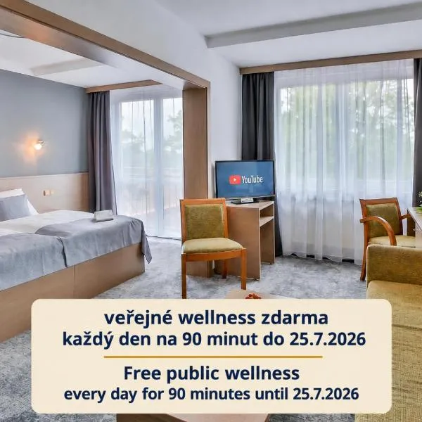 LH Parkhotel Hluboka Nad Vltavou Congress & Wellness, hotell i Hluboká nad Vltavou