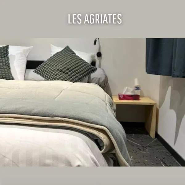 Les AGRIATES, hotel in Besançon