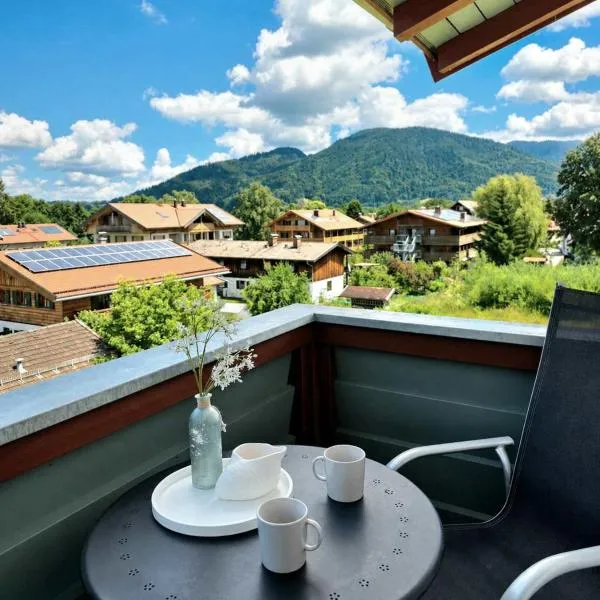 Ruhige Ferienwohnung in Bad Wiessee, hótel í Bad Wiessee