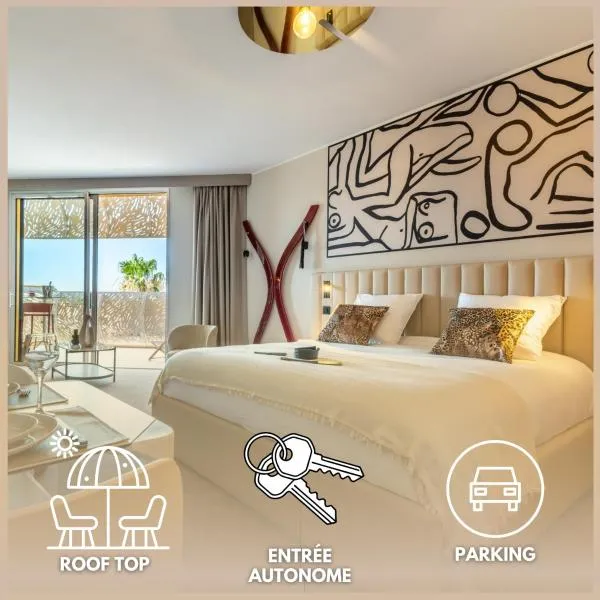 X Vibes Couple Only Suite design rooftop et parking Village Naturiste – hotel w Cap d'Agde
