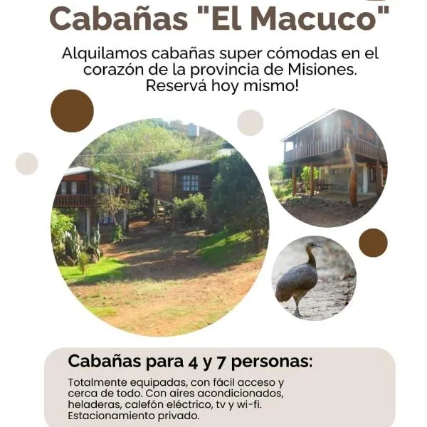 Cabañas El Macuco, hotell sihtkohas Dos de Mayo