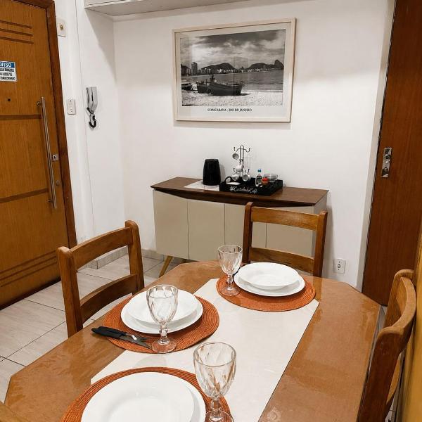 Quarto e Sala Confortável - Praia de Copacabana - Foto 3