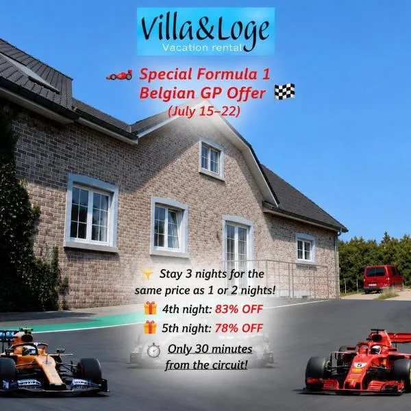 Villa&Loge, готель у місті Lontzen
