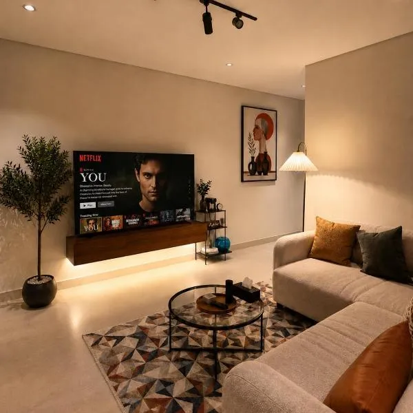 Viesnīca سويت إبرام- بتصميم فاخر بدخول ذاتي Dammāmā