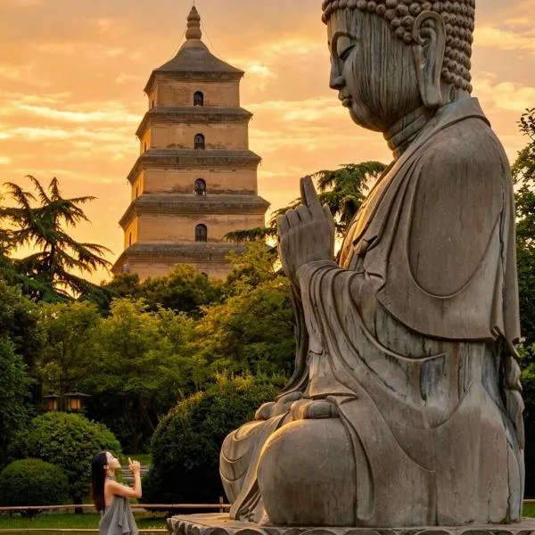 Yixi Designer Residence Near Bell Tower & City Wall, hotel a Xi'an