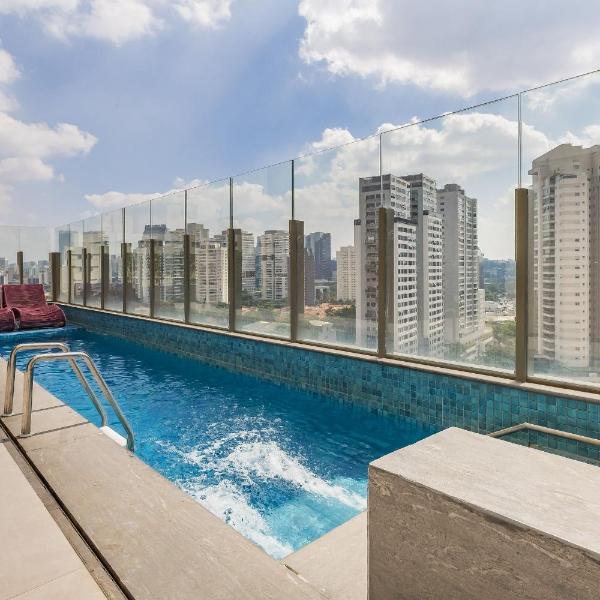 Moderno Studio no Brooklin | Piscina aquecida - Foto 4