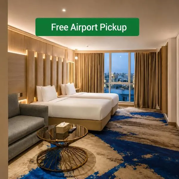 Flamingo Cairo Airport Hotel & Free Airport Pickup, viešbutis Kaire