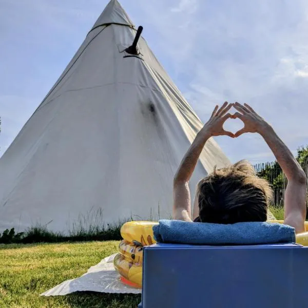 Le tipi d'Adri, khách sạn ở Gesves