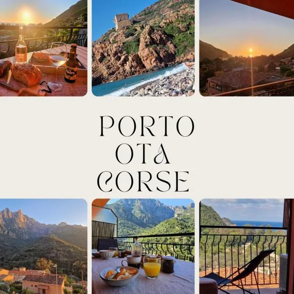 T2 vue mer & montagne terrasse Porto-Ota, hotel u gradu Porto Ota