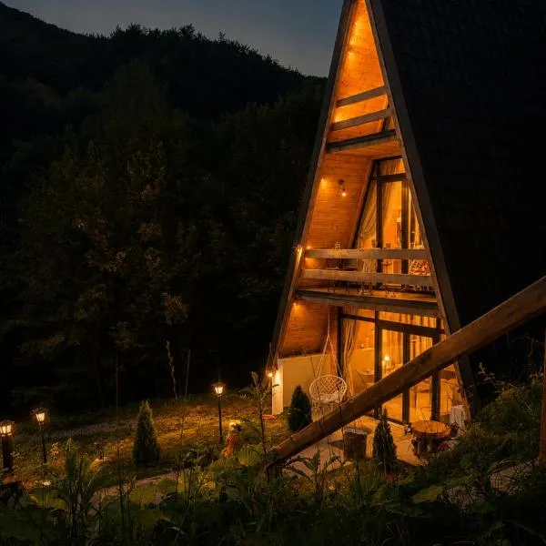 Cabana Aframe Blidari, hotel di Blidari