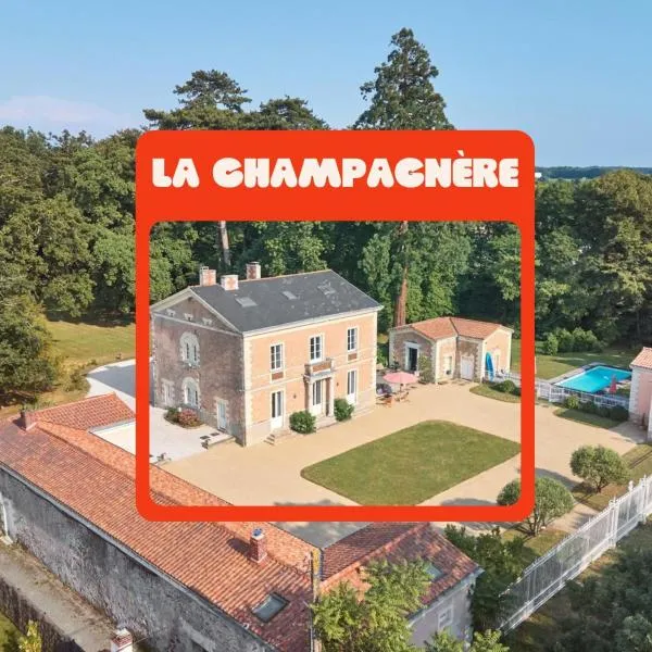 La Champagnère - Domaine avec piscine - Séminaire - 15 personnes, hotel in Basse-Goulaine