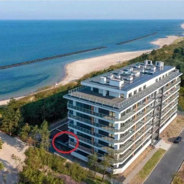 Natural Baltic Darłówko na Plaży 2, хотел в Дарлово