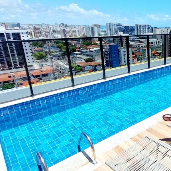 NOVíSSIMO e elegante Apto com Piscina no Rooftop!