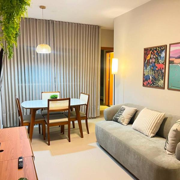 Apartamento aconchegante, a 500m do Shopping e próximo à Praia da Graciosa