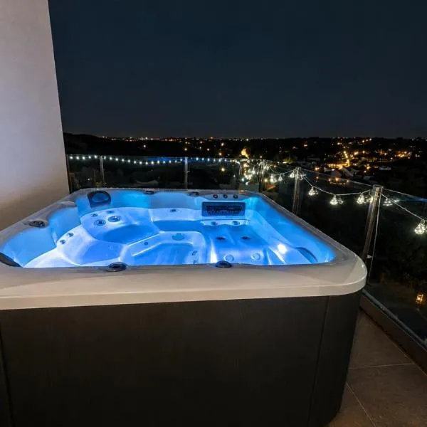 Gamma Apartmanok és Jakuzzi, hotelli kohteessa Miskolctapolca