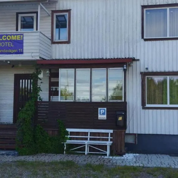 Viesnīca Sangis Motel Haparandavägen 11 pilsētā Sangis