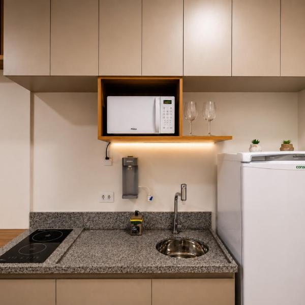 Studio Completo | Ar, Wi-Fi, Consulado, Metro, 6x - Foto 4