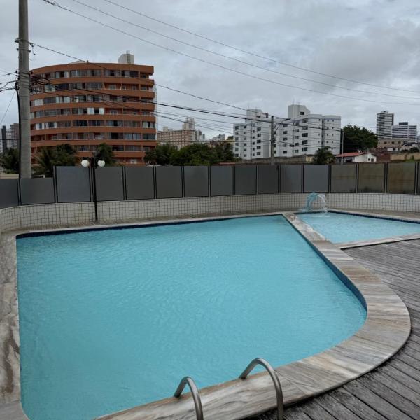 Flat pé na areia com vista para a Praia do Meio - Foto 4