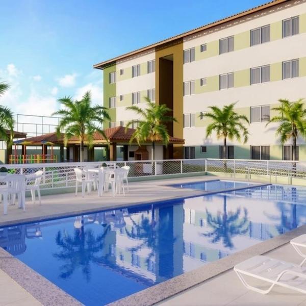 Apartamento Vista Natureza com piscina em Aracaju